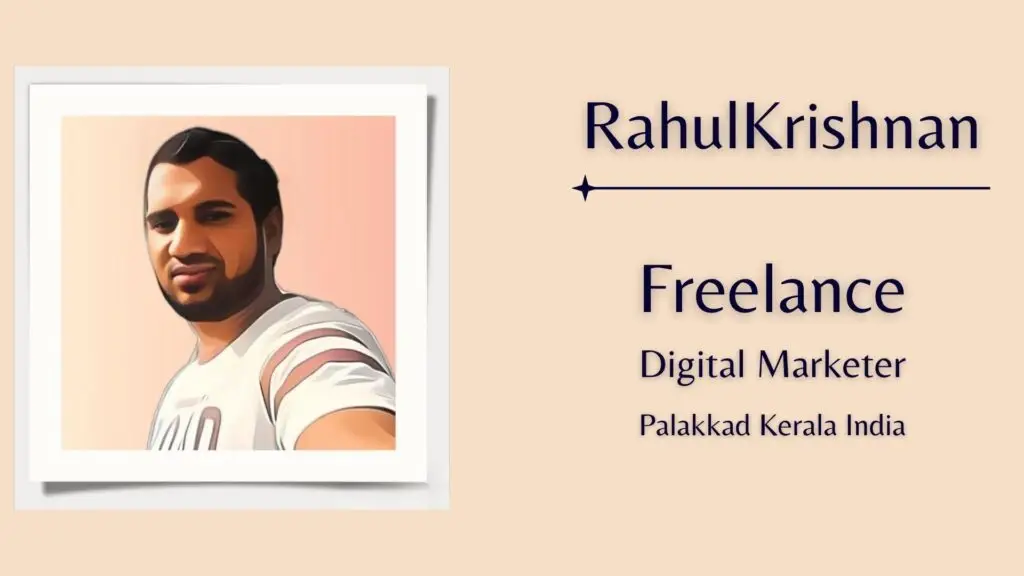 Freelance Digital Marketer in Palakkad